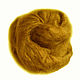 Viscose for felting, matt. Mustard 10 gr. Troitsk, Fiber, Berdsk,  Фото №1