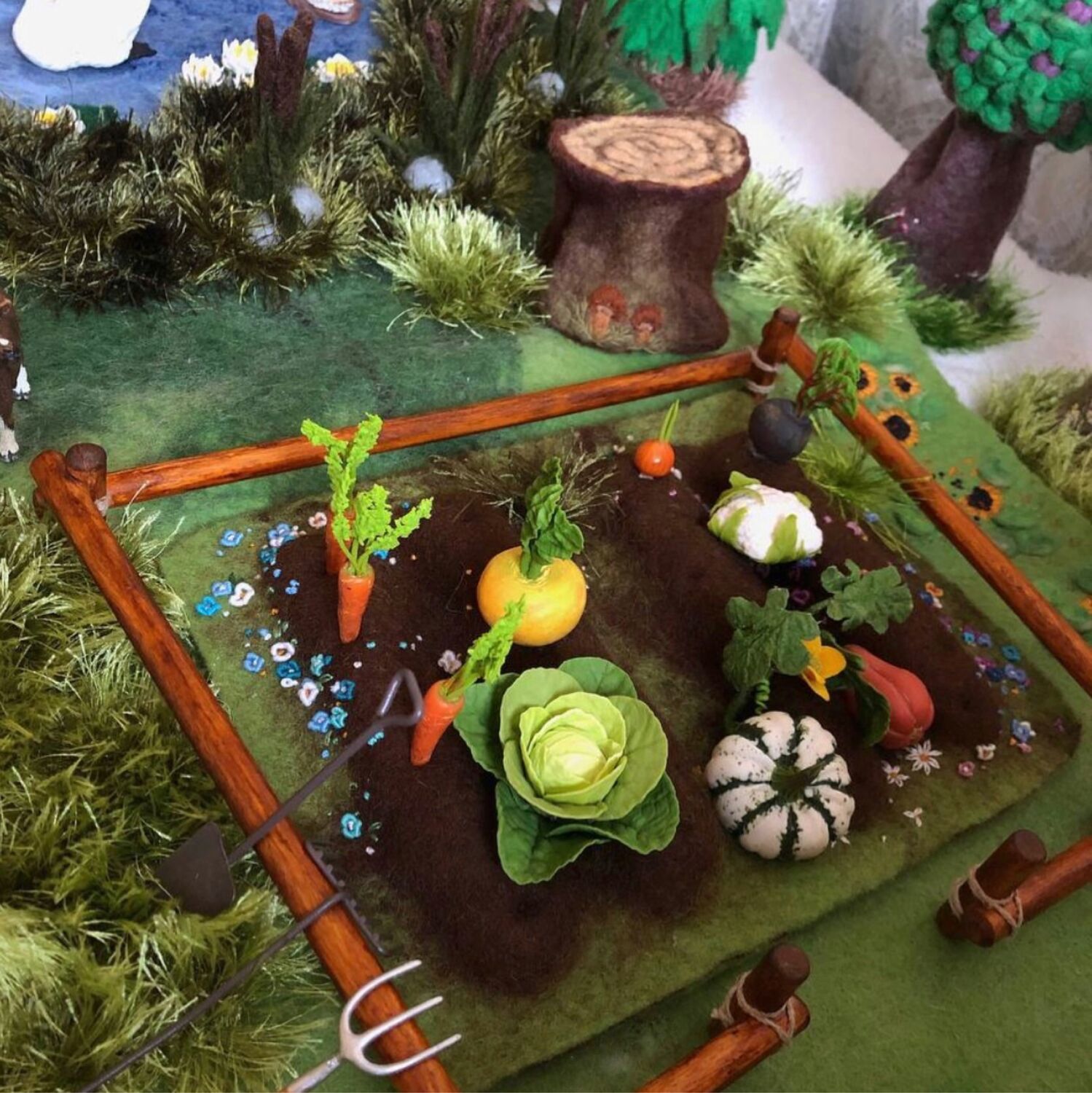 Ландшафтный игровой коврик для детей – заказать на Ярмарке Мастеров ...