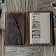 Notepad organizer made of genuine leather (2 pcs available). Cover. Xypma. Online shopping on My Livemaster.  Фото №2