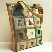 Сумки и аксессуары handmade. Livemaster - original item Olive Shopper bag, Large bag, khaki bag for documents, (261). Handmade.