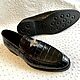 Order Loafers for men, made of genuine crocodile leather, in black!. SHOES&BAGS. Livemaster. . Loafers Фото №3