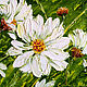 Oil painting Daisy, Pictures, Moscow,  Фото №1