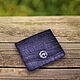 The cardholder is made of genuine crocodile leather, in black!. Cardholder. SHOES&BAGS. My Livemaster. Фото №6