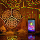 Интерьерный светильник из дерева ночник "Мандала", Потолочные и подвесные светильники, Краснодар,  Фото №1