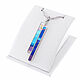 PENDANT 2 stripes. Turquoise, Lapis Lazuli, Charoite, Mother Of Pearl. Pendant. ARIEL - MOSAIC. Online shopping on My Livemaster.  Фото №2