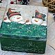 Order The Snowmen Box. Studio Villa-Oliva. Livemaster. . Box Фото №3