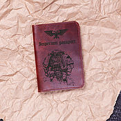 Канцелярские товары handmade. Livemaster - original item Passport Cover for mod 2 Warhammer. Handmade.