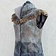 Felted vest ' the Art of happiness', Vests, Kotelnikovo,  Фото №1