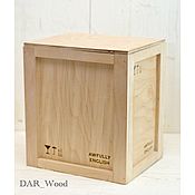 Для дома и интерьера handmade. Livemaster - original item Wooden mailbox for packaging original gift packaging. Handmade.