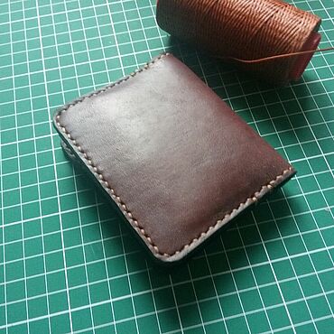 Сумки ручной работы. Ярмарка Мастеров - ручная работа Кошелек кожаный 004. Handmade.