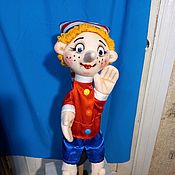 Куклы и игрушки handmade. Livemaster - original item Pinocchio. Glove puppets.. Handmade.