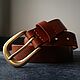 The strap is handmade of genuine leather, Straps, St. Petersburg,  Фото №1