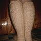 Women's knitted knee socks Charm. Knee. Warm Yarn. My Livemaster. Фото №4
