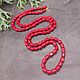 Long Beads / Necklace natural red coral. Beads2. naturalkavni. My Livemaster. Фото №4