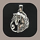 Horse Head Pendant. Silver talisman. Pendant. Silver-Sity (serebro-kvartal). Online shopping on My Livemaster.  Фото №2
