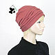Order Elegant women's hat. Four colors. No. №4. Mishan (mishan). Livemaster. . Caps Фото №3