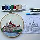 The scheme for embroidery stitch 'Budapest', Patterns for embroidery, St. Petersburg,  Фото №1