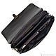 Order Bormental leather briefcase (dark brown). Russian leather Guild. Livemaster. . Brief case Фото №3