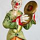 Винтаж: Клоун серии сircus clown by leonardo красавец во фраке с обезьянкой. Куклы винтажные. AntikMeister. Ярмарка Мастеров.  Фото №6