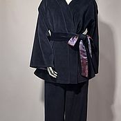 Одежда handmade. Livemaster - original item Velour women`s suit,Kimono 2