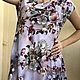 Flora cotton dress is a light summer dress with midi maxi pockets. Dresses. PolMary. My Livemaster. Фото №5