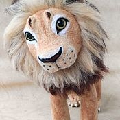 Куклы и игрушки handmade. Livemaster - original item felt toy: The lion king. Handmade.