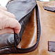 Bag leather men's Brutal 2 for Dmitry). Men\'s bag. Innela- авторские кожаные сумки на заказ.. My Livemaster. Фото №5
