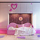 Wall clock pink Butterfly. Watch. Clocks for Home (Julia). My Livemaster. Фото №5