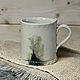 Кружка Rustic Fog 350 ml. Кружки и чашки. Влад Суровегин Rustic Fog. Интернет-магазин Ярмарка Мастеров.  Фото №2