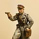 Tin miniature 54mm, Military miniature, St. Petersburg,  Фото №1