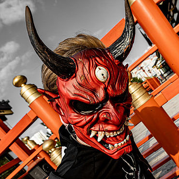 Китайские маски демонов