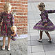 Same dress for the girl and her doll. Dresses. DECORYULECHKA. Ярмарка Мастеров.  Фото №5