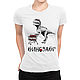 Cotton T-shirt 'Vinosaurus', T-shirts, Moscow,  Фото №1