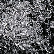Материалы для творчества handmade. Livemaster - original item 10g 6/0 Toho 1 Japanese beads TOHO crystal transparent. Handmade.