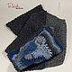 Knitted Snood scarf 'Blue patches' Snood crochet. Scarves. asmik (asmik). My Livemaster. Фото №5