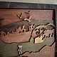  Wooden Multi-layer Hobbit Painting. Panels. Elk Island Craft. My Livemaster. Фото №5