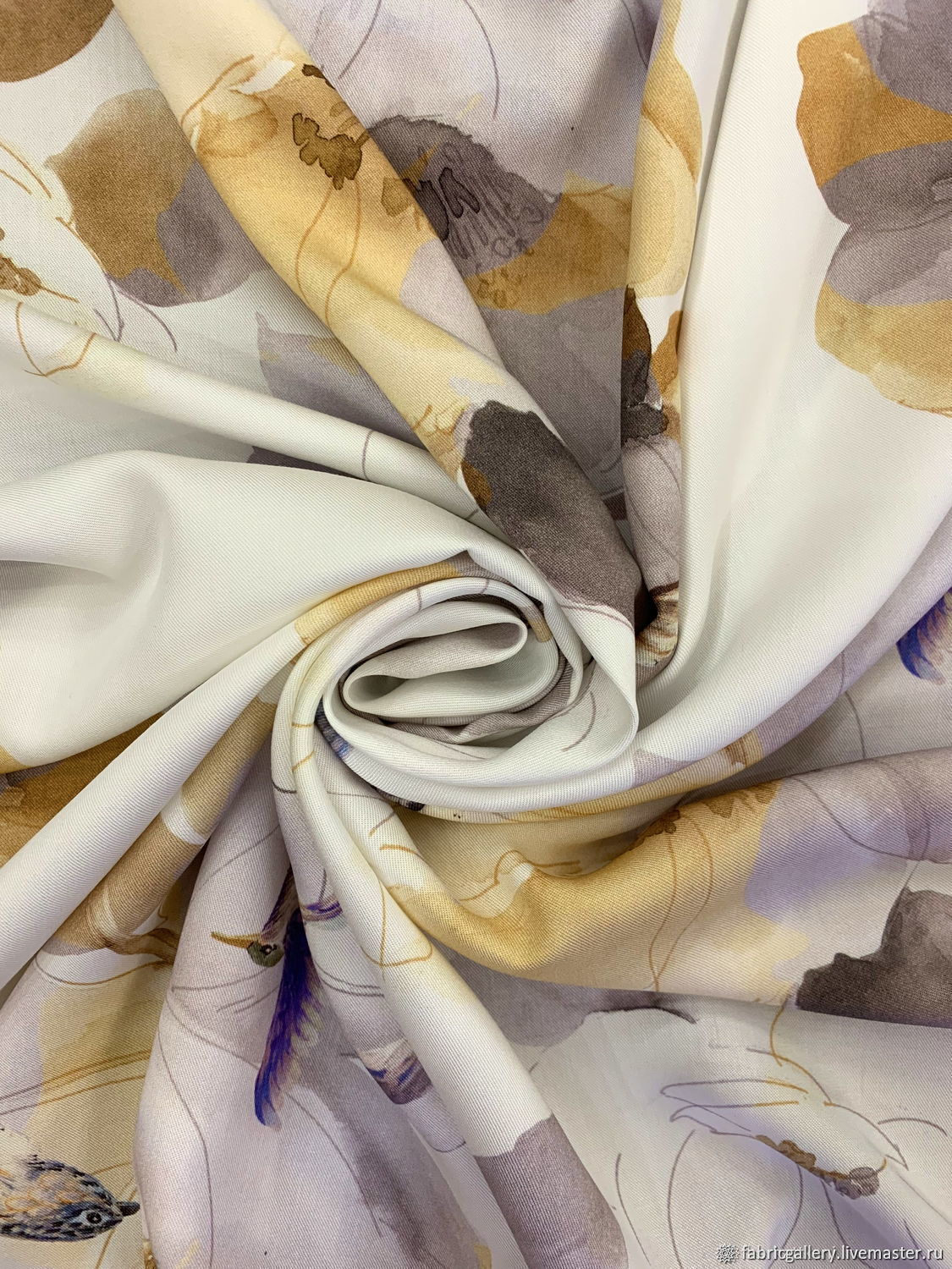 Итальянская сатиновая вискоза купить в интернет-магазине Ярмарка ...