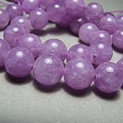 Материалы для творчества handmade. Livemaster - original item Amethyst, lavender quartz 8 mm. Handmade.