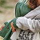 Льняной сарафан с вышивкой «Забава» (из  коллекции «Купальская ночь»). Сарафаны. Творческая мастерская 'Сундучок' (MoiSunduschok). Ярмарка Мастеров.  Фото №6