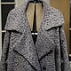 Cocoon coat big size Street fashion - 2. Look-1. Coats. Lana Kmekich (lanakmekich). My Livemaster. Фото №6