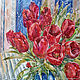 Painting with watercolors And I heart nice tulips. Pictures. Pictures for the soul (RozaSavinova). My Livemaster. Фото №4