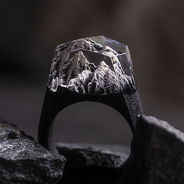 Украшения ручной работы. Ярмарка Мастеров - ручная работа Кольцо "Wild mountain". Handmade.