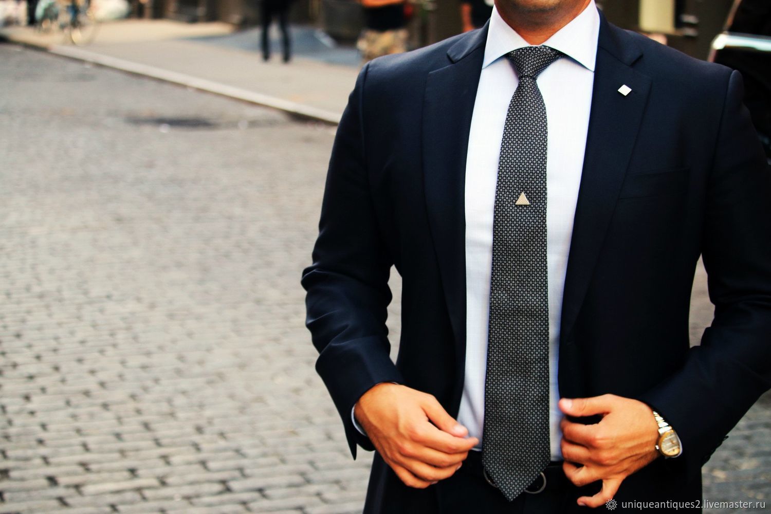 Цепочка галстук с чем носить