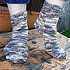 Носки вязаные осенние 37-38 размер теплые шерстяные мягкие. Носки. knitsockswool  Неповторимые носки!. Интернет-магазин Ярмарка Мастеров.  Фото №2
