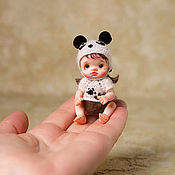 Author's miniature doll 1:12: , for a Dollhouse
