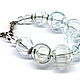 Air bracelet lampwork. Bead bracelet. Lyudmila DemidoVa jewelry from glas. Online shopping on My Livemaster.  Фото №2