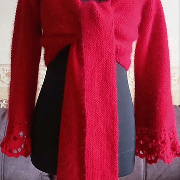 Одежда ручной работы. Ярмарка Мастеров - ручная работа Болеро из ангоры. Handmade.