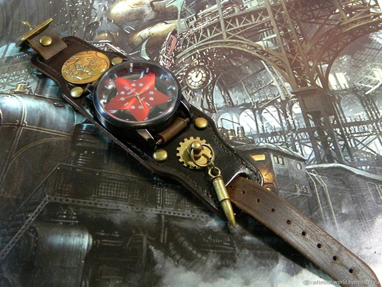 Наручные часы в стиле СССР