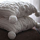 Knitted pillow Beige, Pillow, Volgograd,  Фото №1