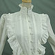 Victorian  Princess Blouse Shirt. Blouses. lacegarden. My Livemaster. Фото №4